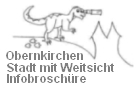 Infobroschre Obernkirchen (Logo: Dino  Stadt Obernkirchen)